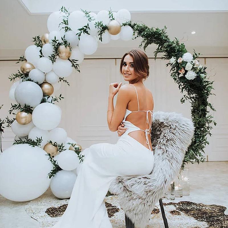 5-36inch White Balloons Wedding Party Inflatable Helium Balloons Decoration Toy Baby Birthday Party Engaged Bride To Be Supplies