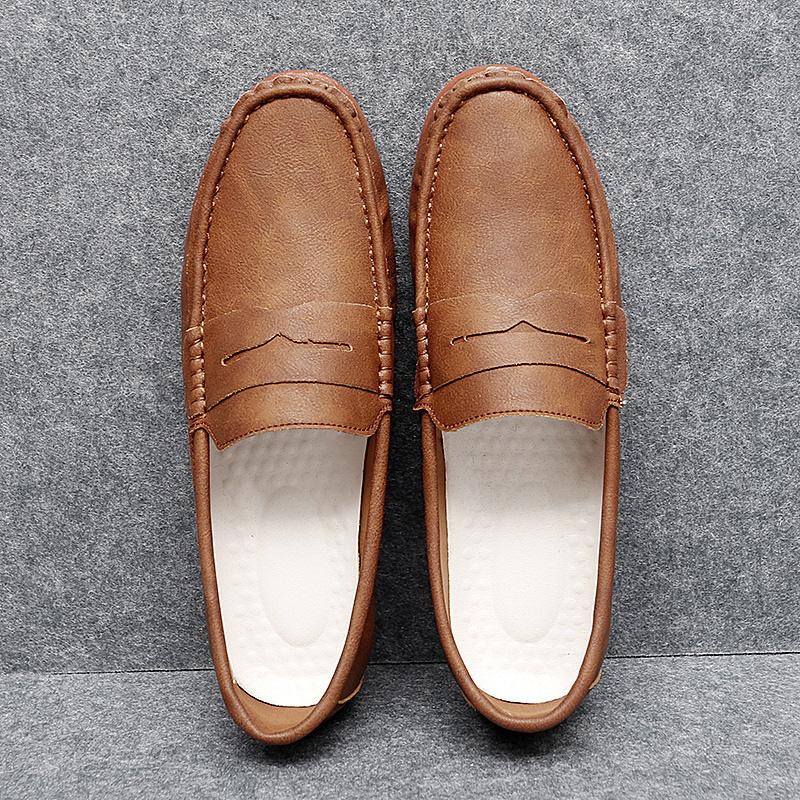 Plus Size Freizeitschuhe Herren Loafer Bequeme Herren Fahrschuhe Mokassins Herren Flats Schuhe