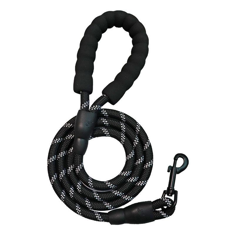 Pet Dog Reflective Leash Dog Rope Dog Chain Round Rope Walk Dog Rope Leash