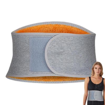 Warmer Taillengürtel Taillen-Rückenstütze Verstellbare Plüsch-Taillenbänder Thermischer Taillen-Lendenstützgürtel