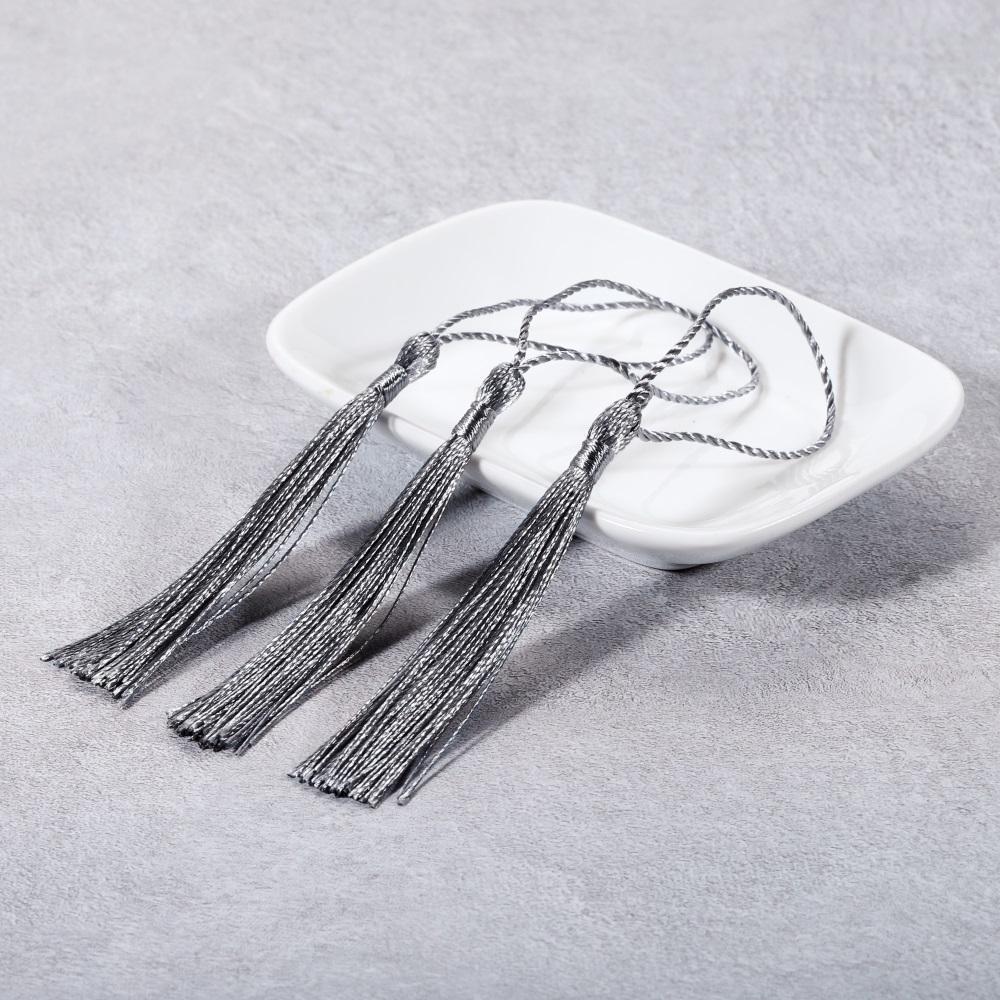 10Pcs/Pack Fringe Trim Sewing Curtains Hanging Rope Silk Tassels Jewelry Accessories DIY Wedding Decor Supplies Wholesale