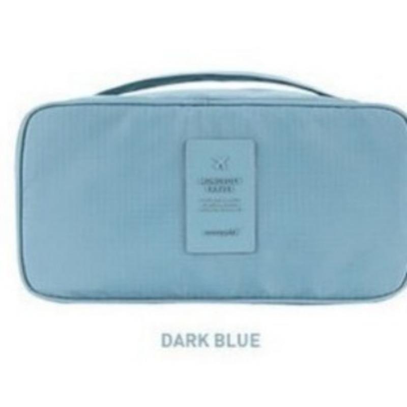 Portable Toiletry Travel Bag, Divided Storage Bag For Underwear, Convenient And Practical
