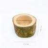Good-Pet Hamster Wooden Food Bowl Hamster Squirrel Food Bowl Log Gnawing For Small Animals Food Bowls Durable Easy To Use
