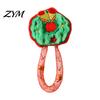 Interactive Cat Toys Christmas Catnip Toy for Indoor Cats, Stuffed Chew with Mesh Teething Relief Kittens Tube, Flexible Tube Bell Holiday Gift