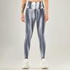 Aurora Red Seamless Tie-Dye Yoga Leggings