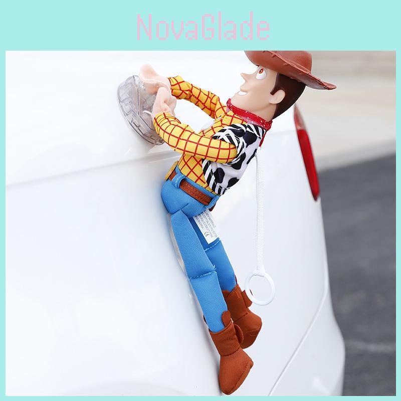 Funny 3d Toy Story Woody And Buzz Car Doll Soft Plush Toy Perfect For Collectors Or As A Gift High Quality Material