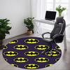 1 Peça Tapete Redondo de Escritório Batman, Para Sob Cadeiras de Escritório Quarto Sala de Estar Decoração de Casa, Decoração de Quarto, Disponível em Vários Tamanhos