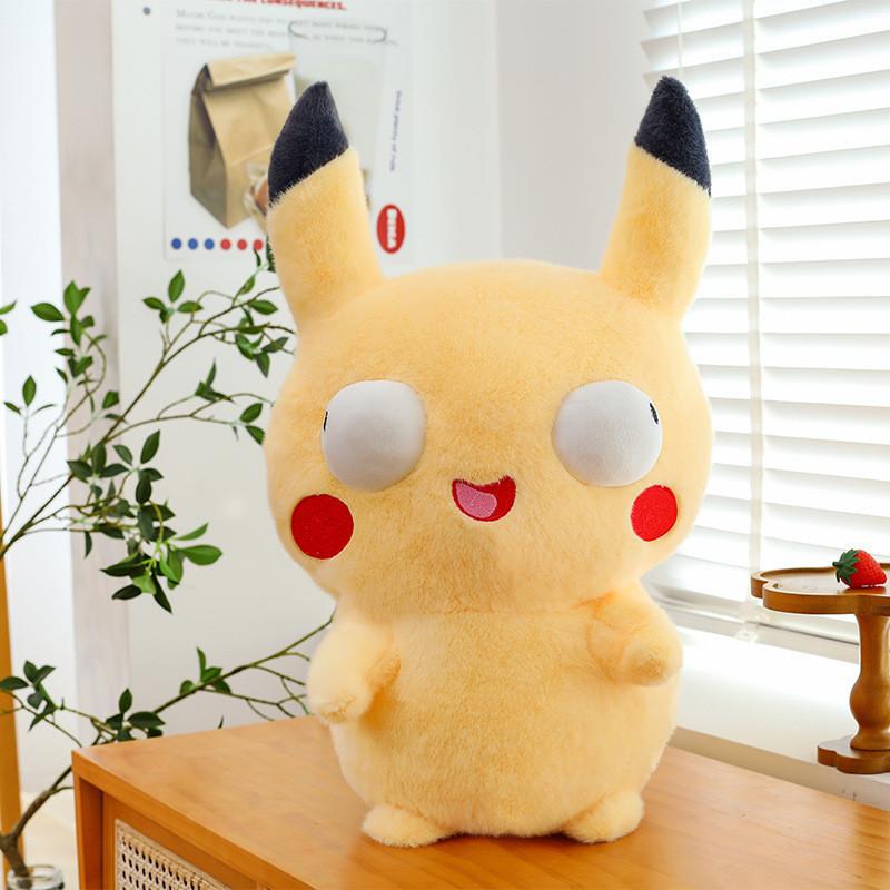 Pokémon Kuscheltier Plüschtier Pikachu Glumanda Schiggy Froxy Geschenk für Kinder