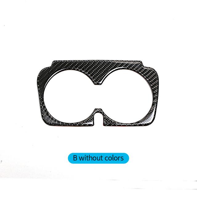 

Углеродное волокно для Mercedes Benz W205 C180 C200 C300 C Class Центральная консоль Подстаканник Отделка Рамка Наклейка Интерьер автомобиля A