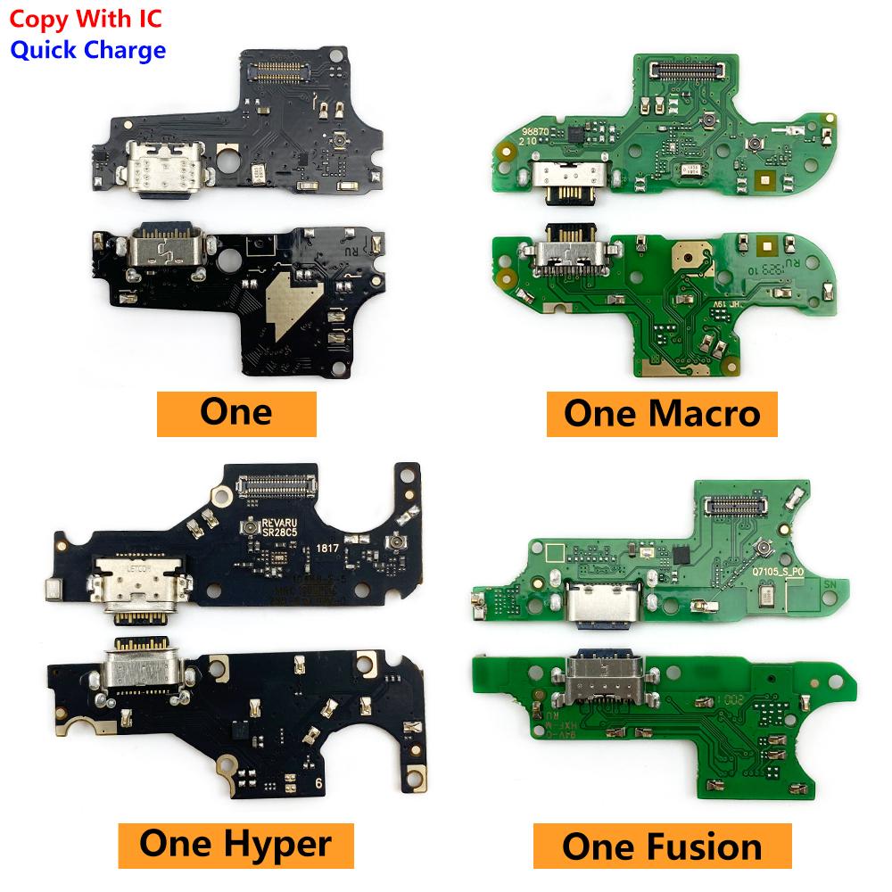 30Pcs,For Moto One Macro Hyper Fusion Action Vision Plus USB Micro Charger Charging Port Dock Connector Microphone Board Flex