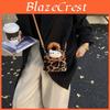 Print Kids Crossbody Bag With Velvet Material For Daily Use