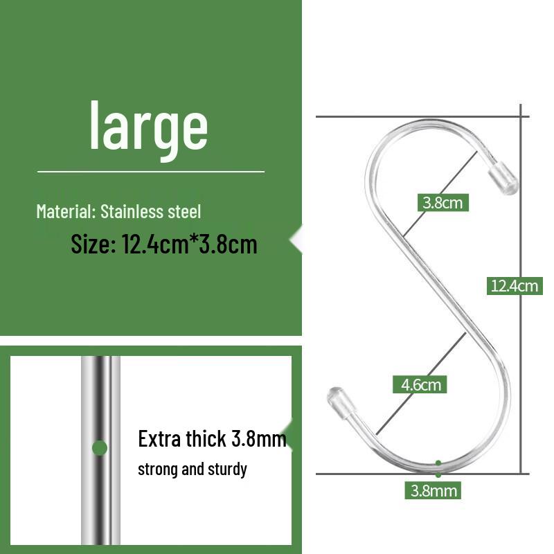 

Stainless Steel S-Hooks