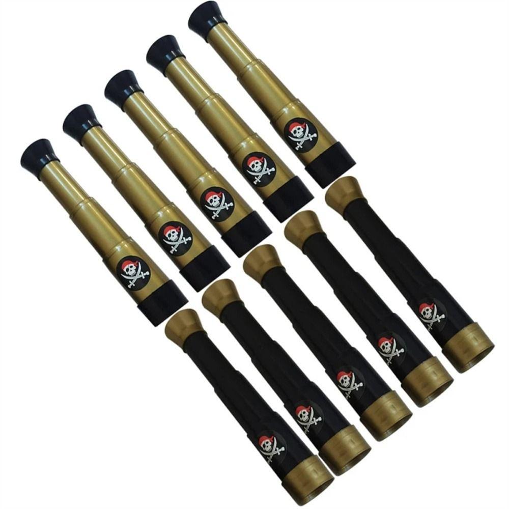 Collapsible Pirate Telescopes Monoculars Pirate Spyglass Children Telescope Party Decorations