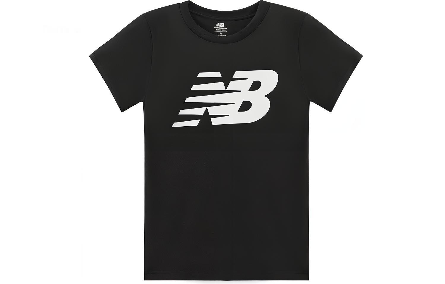 New Balance T Shirt Men s Black MT03919-BK