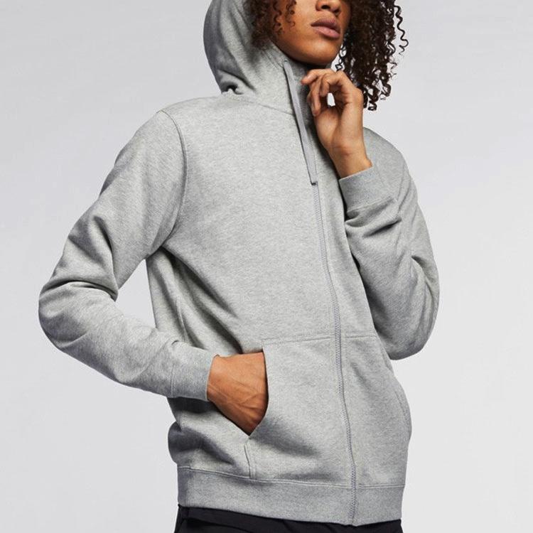 Nike Sportswear Club French Terry Full House Hoodie  gray Men's 804392-063