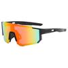 Trendsetting Iridescent Cycling Sunglasses: European & American Sports Fashion for Men & Women