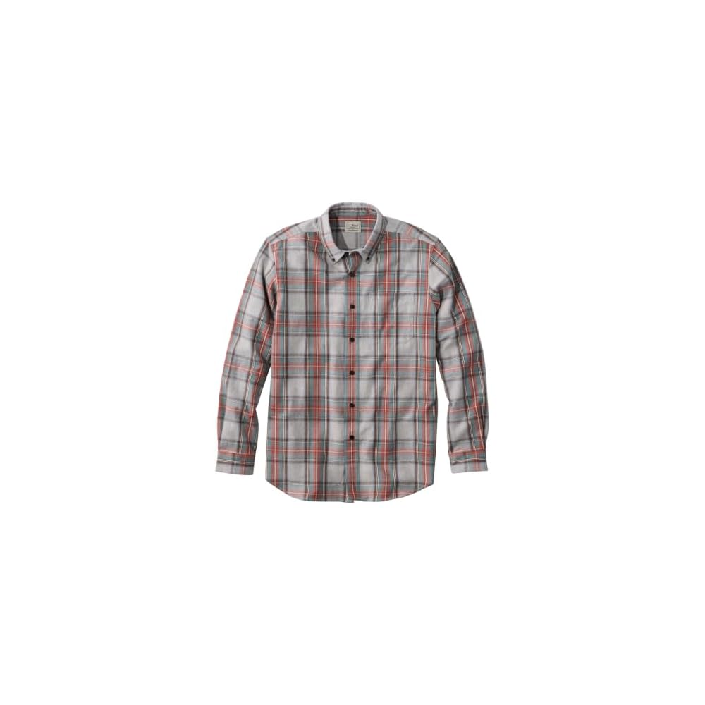 L.L.Bean Men's Scotch Plaid Flannel Shirt, Japan Fit