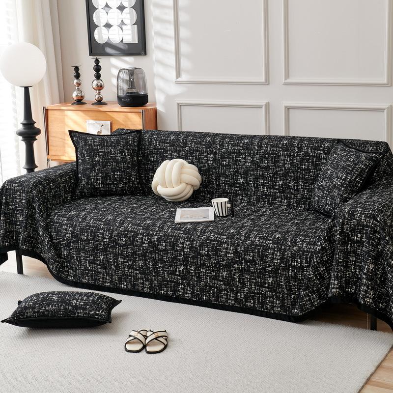 Luxury Jacquard Sofa Cover Towel Blanket Universal Chenille Soft One Piece Couch Throw Chair Protector Dropshipping
