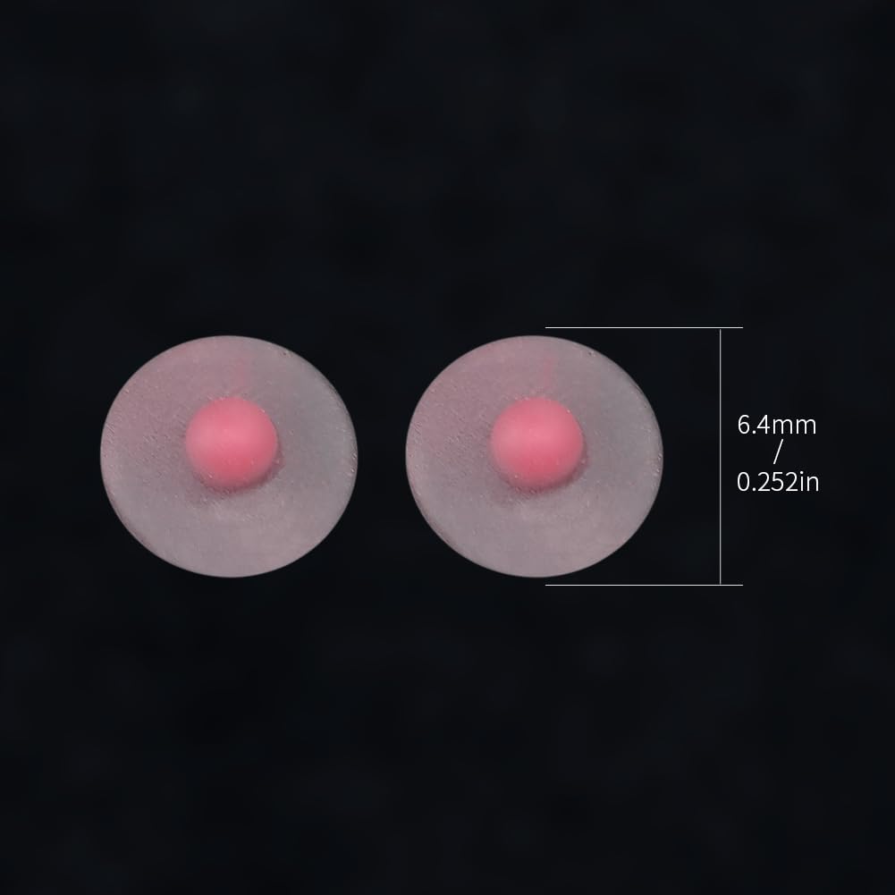 16 Scale Female Silicone Breast Patch Body Nipple Prop Set of 3 Pairs for Large Bust Action Figure Body Doll, 16 Scale Female Action Figure