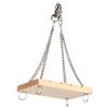 Wooden Pet Hamster Swing Hanging Bed Hammock Cage Exercise Molar Toy