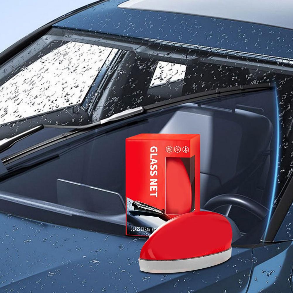 30ML Car Glass Oil Film Removal Agent Car Glass Shiny Mouse Windshield Cleaning Oil Film Removal Strong Stain Removal Glass