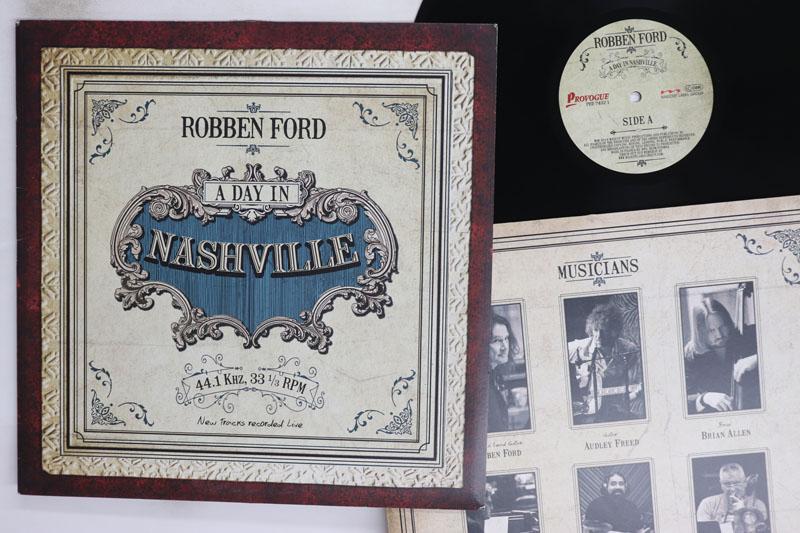 LP Record ROBBEN FORD A Day In Nashville PRD74321 Provogue 2014 Netherland Jazz Used