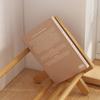New Retro Wooden Desktop Bookshelf Stable Space-saving Tilting Book Shelf Multi-Purpose Magazine Storage Rack Office