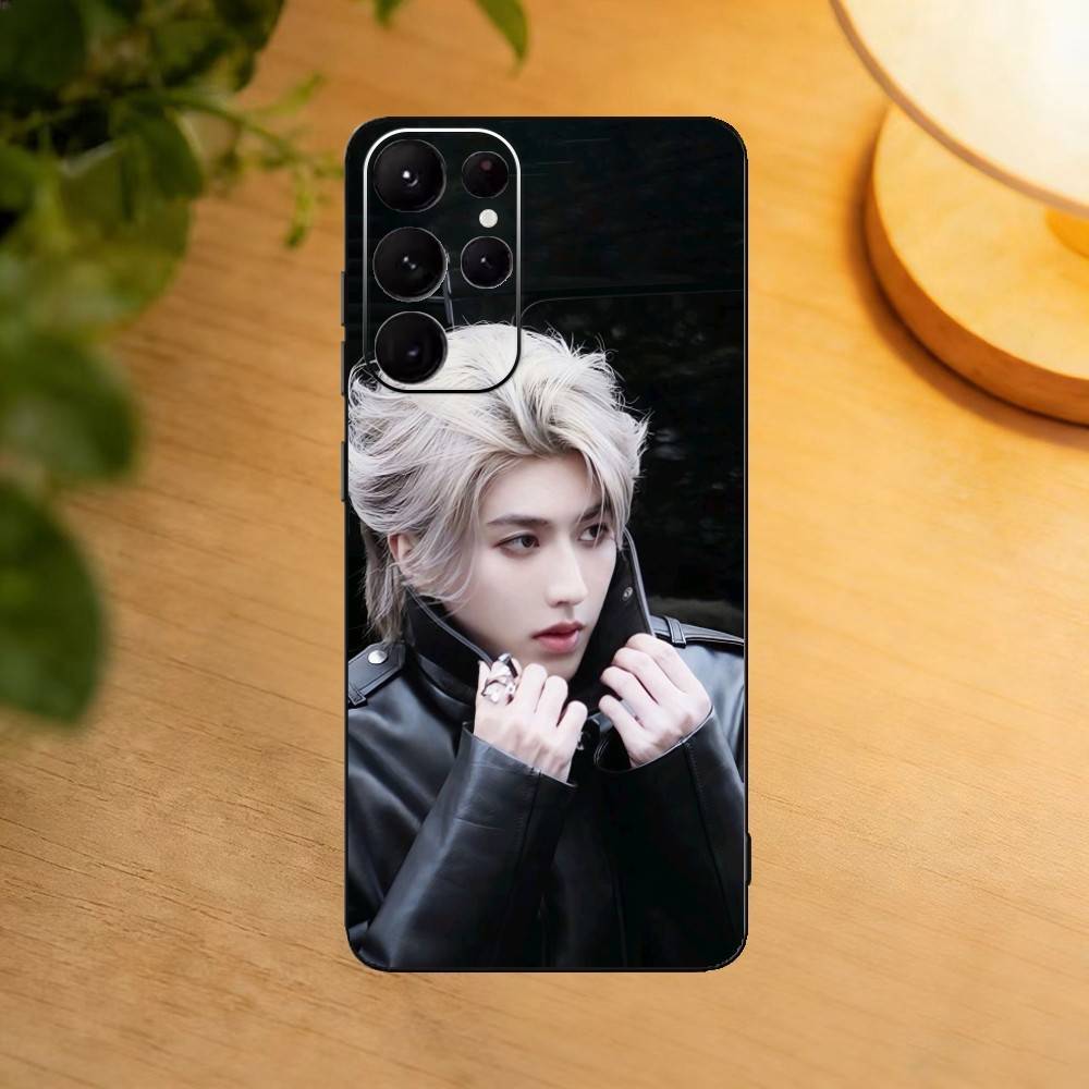 

KUN Cai Deadman Phone Case For Samsung S25,S24,S21,S22,S23,S30,Ultra,S20,Plus,Fe,Lite Black Shell Samsung S24Plus