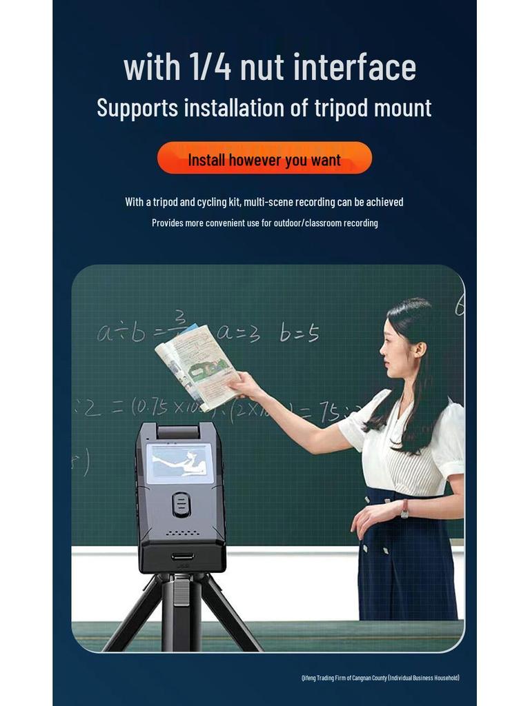 4K Ultra HD Motorcycle Anti-Shake Sports Camera with Audio and Video Recording