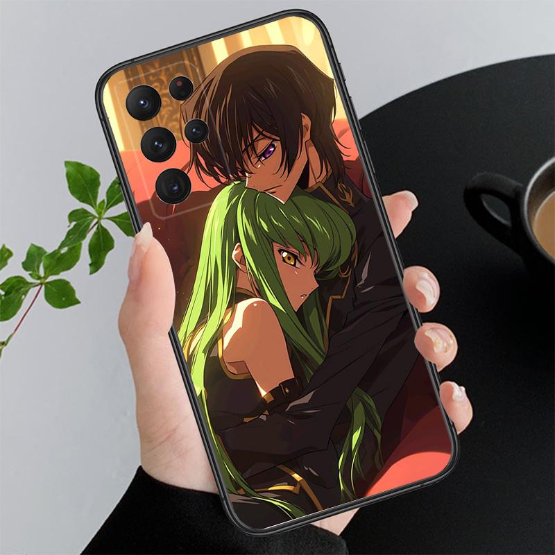 Phone Case For Samsung A17 A55 A16 A56 A35 A15 A53 A54 A33 A34 A25 A05S A52 A52S A07 A26 A06 Code Geass cc lelouch