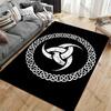 Celtic knot symbol representation carpet Yoga living room room decor children's crawling mat doormat area rug games mat