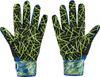 ZETT Baseball Batting GRAPHIC GRIP General Lime Green x Blue BG18523B Gloves, GLOVE, Ambidextrous, Use, (4223), Small,
