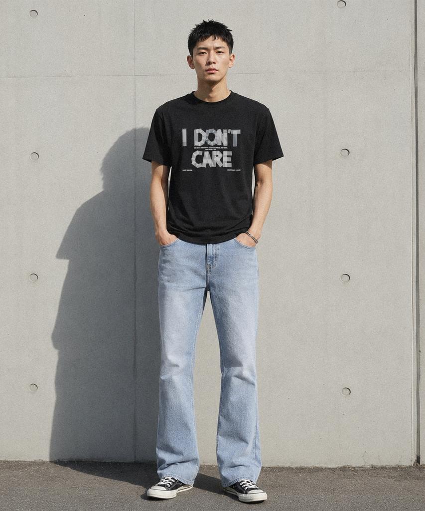 DRIFTOUT I Don'T Care Short Sleeve T-Shirt (3 Colors)