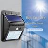 High-Power Waterproof Solar Wall Light for Indoor/Outdoor Use