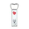 Czechoslovakian Wolfdog, Czechoslovak Vlcak – Bottle Opener with a Dog, Personalized Fridge Opener |