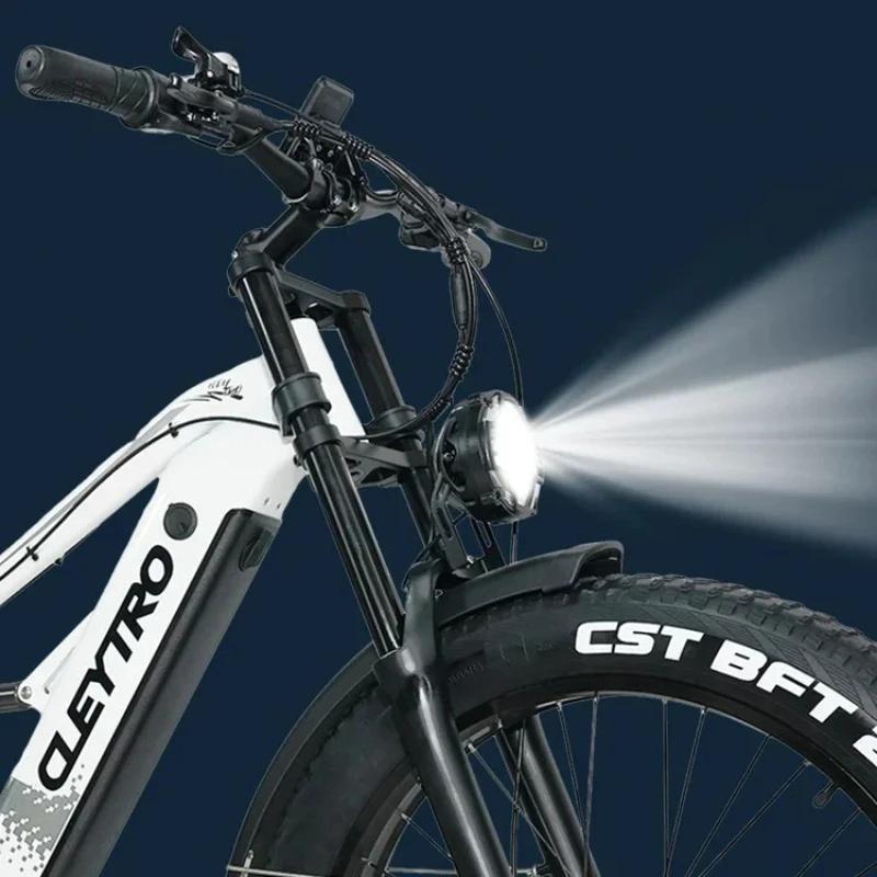 Tifgalop ES7PRO New Electric Bike for Adults 1500W Dual Motor EBike 52V 21AH Battery Hydraulic Brake 60km/h 26'' Fat Tire Throttle MTB Bicycle