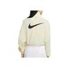 Nike Sportswear Swoosh Woven Jacket Women Jackets Fossil-Lime CJ3774-238