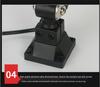 LED Long Arm Machine Tool Work Light - Waterproof & Oilproof for CNC, Milling, Lathe, and Drilling Machines, 24V/220V.