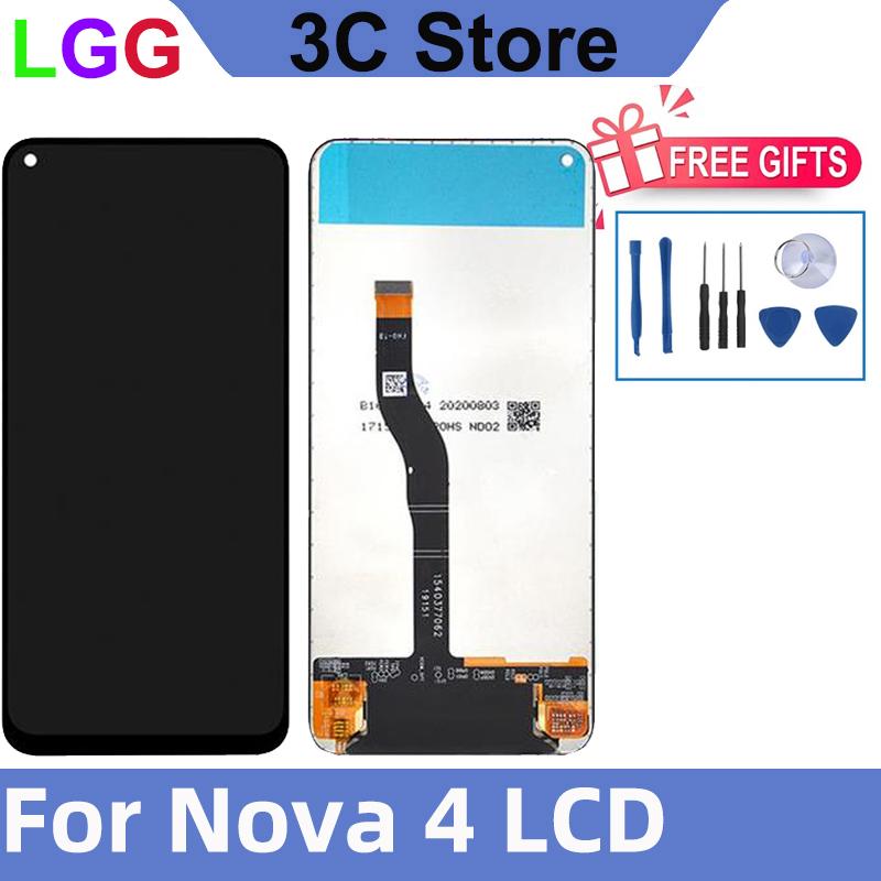 

LCD Display for Huawei Nova 4 Touch Screen Digitizer Assembly Replacement Parts Noamal