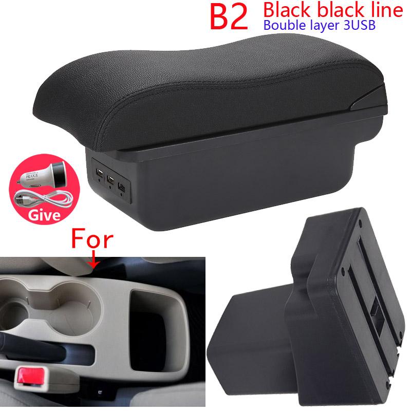 For Hyundai SOLARIS Armrest For Hyundai Accent RB Solaris Verna 2011-2016 Car Armrest Box Simple Installation