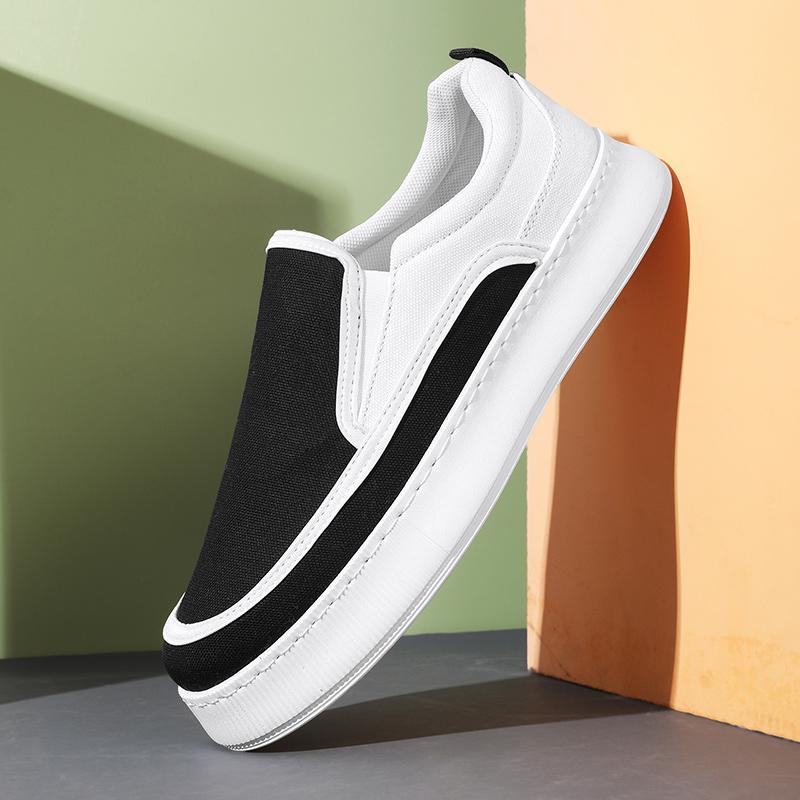 Trend Canvas Men’s Shoes Summer Comfortable Slip On Walking Sneakers Men Espadrilles Fisherman Shoes Male Fashion Men Loafers