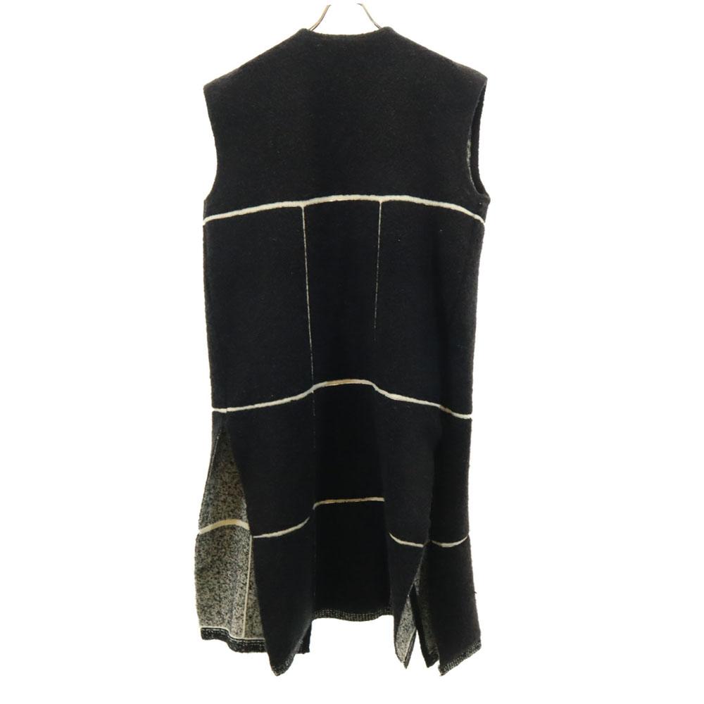 AMERI UNDRESSED 1120730191 Long Knit Vest F Black Men's Used
