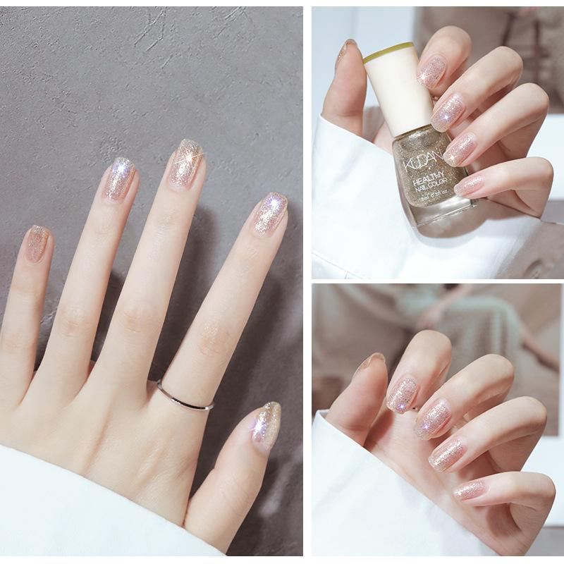 Lakier do paznokci Nie wymaga pieczenia Szybkoschnący Długotrwały Niełuszczący się Oleisty Wodoodporny Biały Lakier do paznokci Niepękający