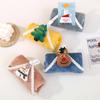 Soft and Cute Santa Claus Warp-Knitted Coral Fleece Hand Towel for Kitchen