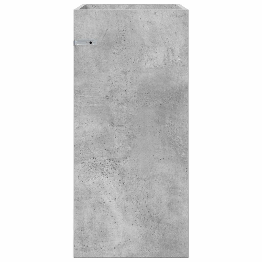 Bathroom Vanity Unit Concrete Grey 56 x 37.5 x 81 cm Particleboard