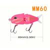 Realistic Fishing Lures 2 Joint Fishing Swimbait Colorful Mini Double Hook Swim Bait For Trout Freshwater Saltwater Fishing Gear