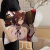 Chainsaw Man The Movie Reze Pillow Cover for Bedroom Room and Living Room Sofa Decorative Cushion Cover