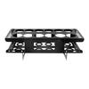 Wall Mounted 12 Slot Caulking Tool Holder for Sealant Tubes Made of Iron Black Storage Rack 40.28 X 16.89 X 8.48 Cm