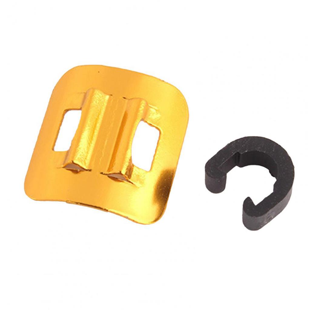 5 Stück / Packung Fahrradkabelhalter Fahrradkabelklemmen Aluminiumlegierung C-Form Schnalle Für Rennrad Brems- Schaltzüge
