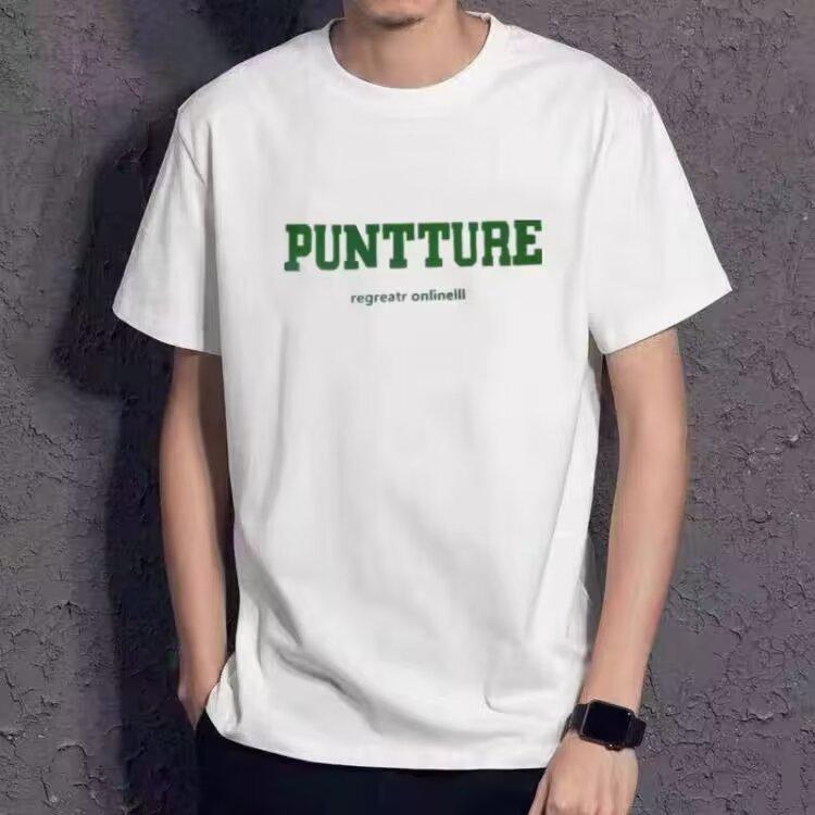 

M-5XL мужская футболка с короткими рукавами, модная белая футболка, модные повседневные топы с буквами и принтом 5XL белый